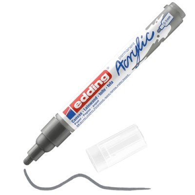 Akril marker Edding 5100 M (2-3 mm) Antracite