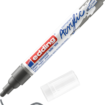 Akril marker Edding 5100 M (2-3 mm) Antracite