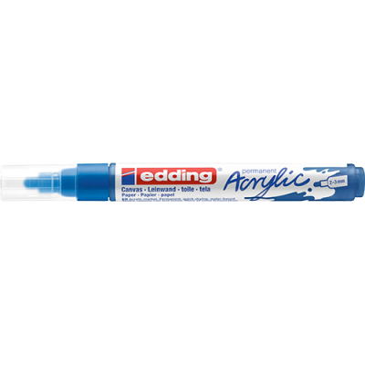 Akril marker Edding 5100 M (2-3 mm) Gentian Blue