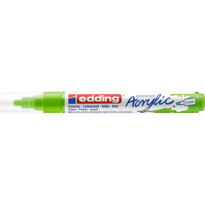 Akril marker Edding 5100 M (2-3 mm) Yellow Green