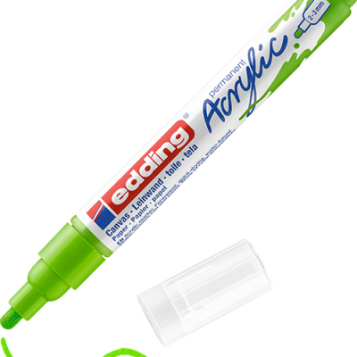 Akril marker Edding 5100 M (2-3 mm) Yellow Green