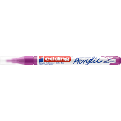 Akril marker Edding 5300 F (1-2 mm) Berry