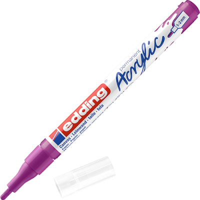 Akril marker Edding 5300 F (1-2 mm) Berry