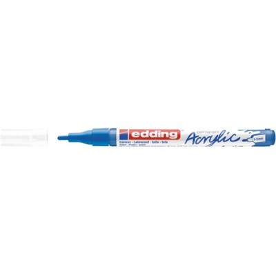 Akril marker Edding 5300 F (1-2 mm) Gentian Blue