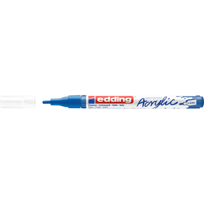 Akril marker Edding 5300 F (1-2 mm) Gentian Blue
