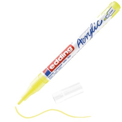 Akril marker Edding 5300 F (1-2 mm) Neon Yellow