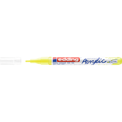 Akril marker Edding 5300 F (1-2 mm) Neon Yellow