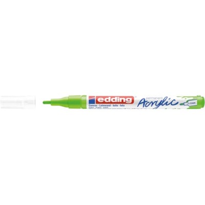 Akril marker Edding 5300 F (1-2 mm) Yellow Green