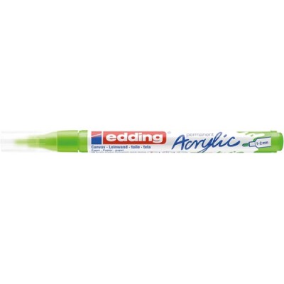 Akril marker Edding 5300 F (1-2 mm) Yellow Green