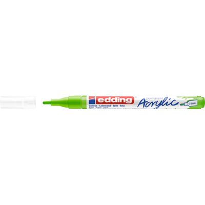 Akril marker Edding 5300 F (1-2 mm) Yellow Green