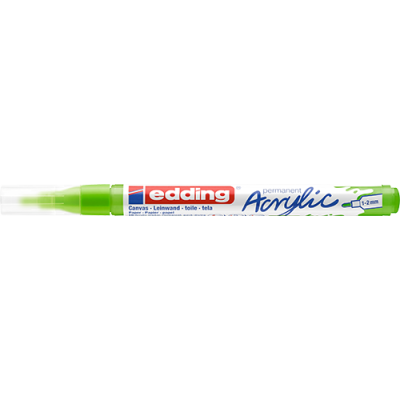Akril marker Edding 5300 F (1-2 mm) Yellow Green
