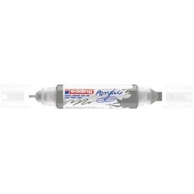 Akril marker Edding 5400 3D Double Liner (2-3 mm/5-10 mm) kétvégű Antracite