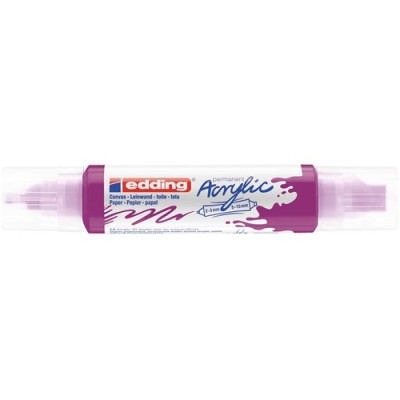 Akril marker Edding 5400 3D Double Liner (2-3 mm/5-10 mm) kétvégű Berry