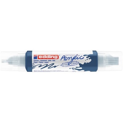 Akril marker Edding 5400 3D Double Liner (2-3 mm/5-10 mm) kétvégű Elegant Midnight