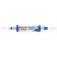 Akril marker Edding 5400 3D Double Liner (2-3 mm/5-10 mm) kétvégű Gentian Blue