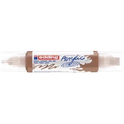 Akril marker Edding 5400 3D Double Liner (2-3 mm/5-10 mm) kétvégű Hazel