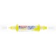 Akril marker Edding 5400 3D Double Liner (2-3 mm/5-10 mm) kétvégű Neon Yellow