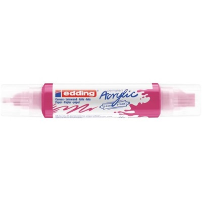 Akril marker Edding 5400 3D Double Liner (2-3 mm/5-10 mm) kétvégű Telemagenta