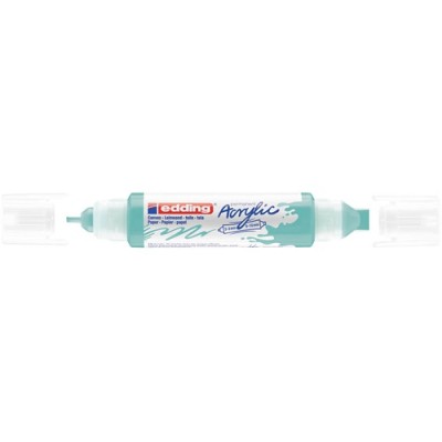 Akril marker Edding 5400 3D Double Liner (2-3 mm/5-10 mm) kétvégű Turquosie