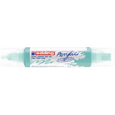 Akril marker Edding 5400 3D Double Liner (2-3 mm/5-10 mm) kétvégű Turquosie
