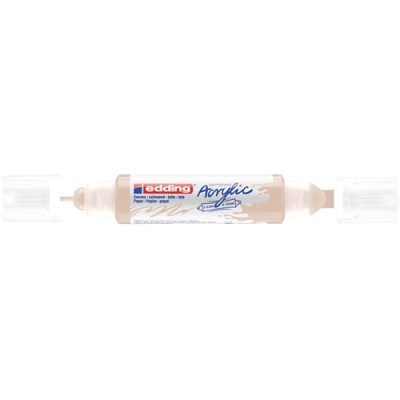 Akril marker Edding 5400 3D Double Liner (2-3 mm/5-10 mm) kétvégű Warm Beige
