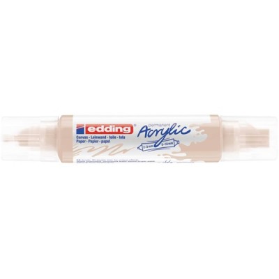 Akril marker Edding 5400 3D Double Liner (2-3 mm/5-10 mm) kétvégű Warm Beige