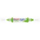 Akril marker Edding 5400 3D Double Liner (2-3 mm/5-10 mm) kétvégű Yellow Green
