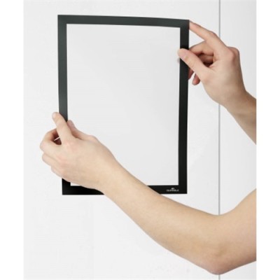 Bemutatótábla-tartó Durable Duraframe Poster Sun A/4 ezüst 2 db/csomag