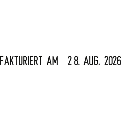 Dátum+fix szöveg bélyegző Trodat 4817 12 szó