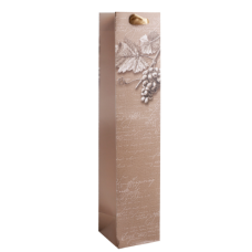 Dísztasak pálinkás 8x38 cm szőlős