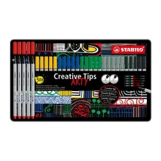 Ecsetfilc Stabilo Creative Tips Classic Arty 30 db-os klt.