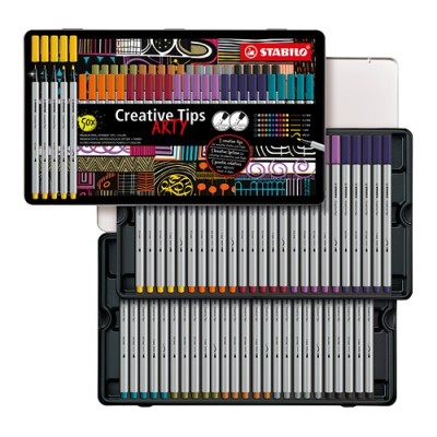 Ecsetfilc Stabilo Creative Tips Urban Arty 50 db-os klt.