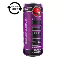 Energiaital Hell Black Cherry 0,25l  DRS