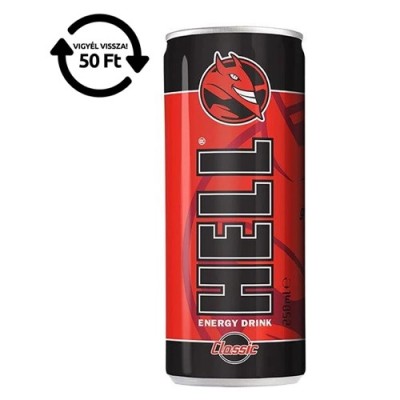 Energiaital Hell Classic 0,25l  DRS