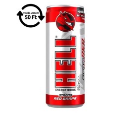 Energiaital Hell Red Grape 0,25l  DRS