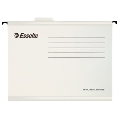 Függőmappa Esselte Pendaflex Standard A/4 V gerinc fehér 90319