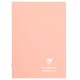 Füzet Clairefontaine Koverbook Blush A/5 48 lapos PP borítású vonalas korall