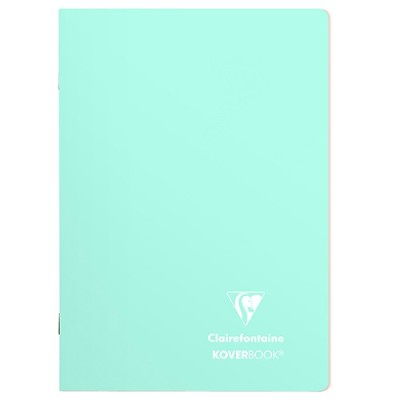 Füzet Clairefontaine Koverbook Blush A/5 48 lapos PP borítású vonalas menta