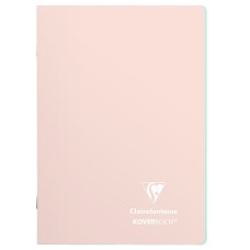 Füzet Clairefontaine Koverbook Blush A/5 48 lapos PP borítású vonalas púderrózsaszín