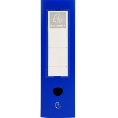 Füzetbox PP Exacompta Opaque A/4 60 mm gerinccel patentos kék
