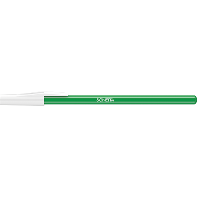 Golyóstoll Signetta D50 0.7 mm zöld eldobható
