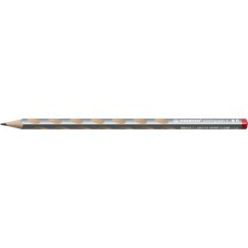 Grafitirón Stabilo Easy graph Slim Metallic Edition HB jobbkezes ezüst