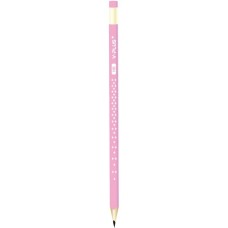 Grafitirón Y-Plus+ Star Pastel HB 12 db-os háromszögletű radíros
