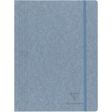 Gumis mappa Clairefontaine Jeans & Cocoa 24x32 cm, Jeans