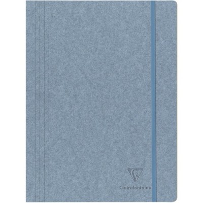 Gumis mappa Clairefontaine Jeans & Cocoa 24x32 cm, Jeans