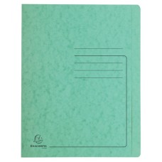 Gyorsfűző papír Exacompta A/4 prespán 355g zöld