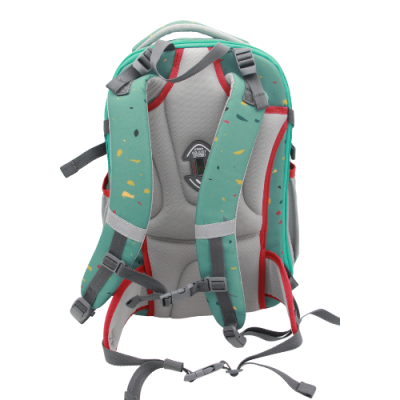 Hátitáska Rucksack Blue Terazzo zöld