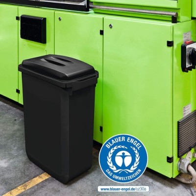 Hulladékgyűjtő Durable Durabin Eco 60l téglalap fekete