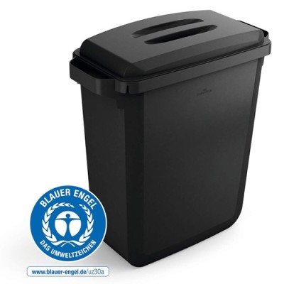 Hulladékgyűjtő-tető Durable Durabin Eco 60l téglalap fekete