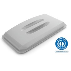 Hulladékgyűjtő-tető Durable Durabin Eco 60l téglalap szürke